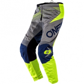 Element Pants Youth factor-gray/blue/neon yellow